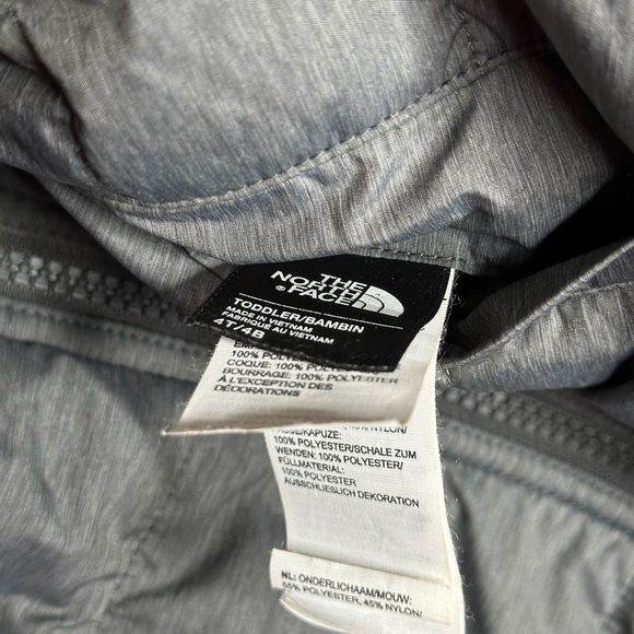 The North Face Boys Reversible Mount Chimbo Full Zip Hooded Jacket 4T - Picture 5 of 5